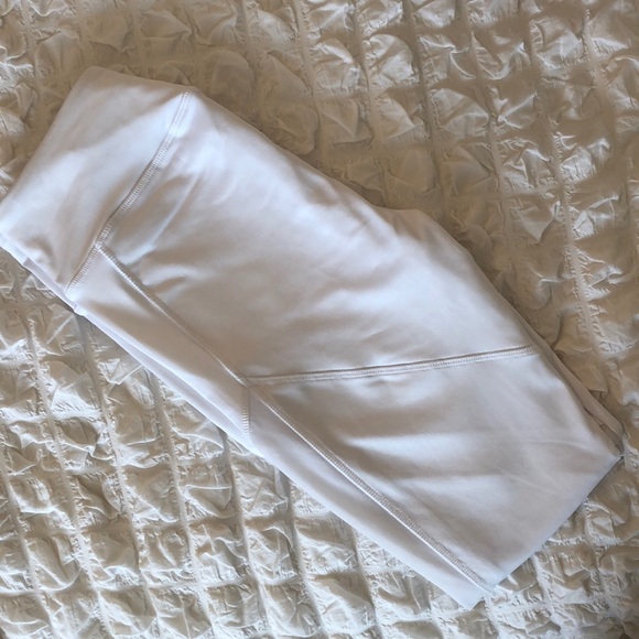 WHITE ACTIVE LEGGINGS - Picture 4 of 4